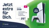 Letzte Chance! Playstation 5 Bundlemit Telekom Green LTE 25GBfür nur 29,99€